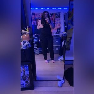 Black champion Sweatpants size large